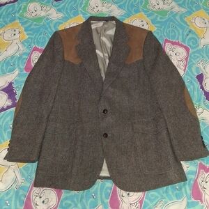 80s Pendleton Pure Virgin Wool Vintage Western Blazer Suit Jacket